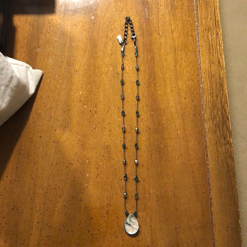 Dabby Reid blue beaded necklace